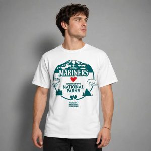 Mariners Washington’s National Parks Night Shirt 2