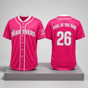 Mariners Pink At The Park Jersey 2026 Giveaway 1