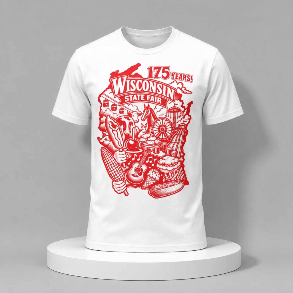 Wisconsin State Fair 175 Years Shirt 1