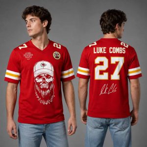 City Chiefs My Luke Combs Kinda Saturday Night Tour 2027 Jersey 2