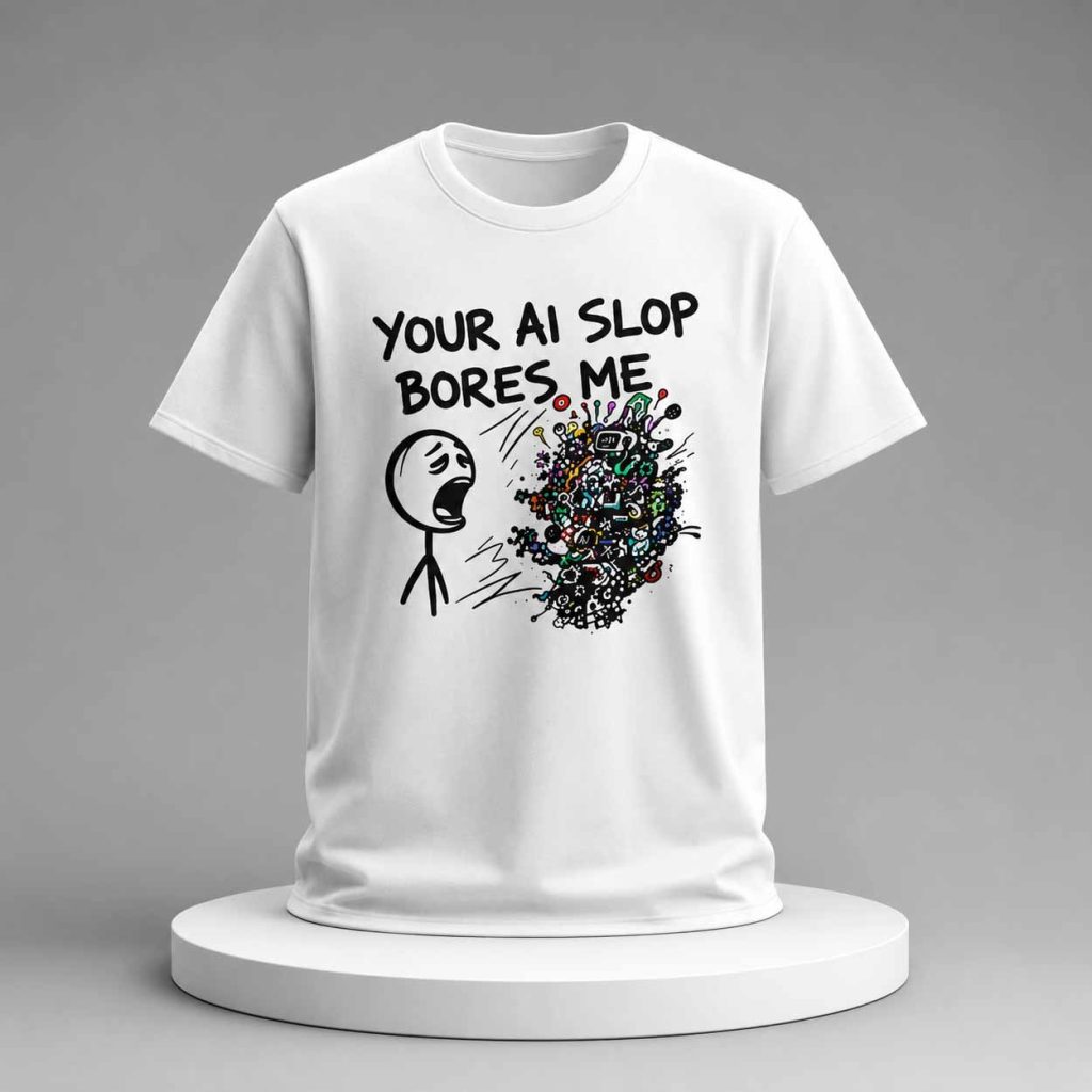 Your AI Slop Bores Me Shirt 2
