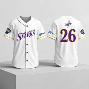 Sparks x Dodgers Night Number 26 Baseball 2026 Jersey Giveaway 1