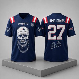 Patriots Luke Combs My Kinda Saturday Night Tour Jersey 1