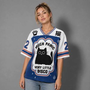 Much Panic Very Little Disco Cat Jersey 3