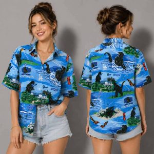 Dodgers Godzilla Aloha 2026 Hawaiian Shirt 3