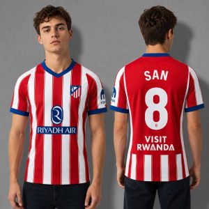 Choi San ATEEZ Atletico Madrid Jersey 2026 2