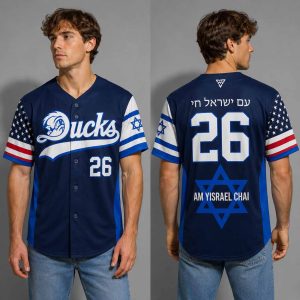 Long Island Ducks Jewish Heritage Night 2026 Jersey 3