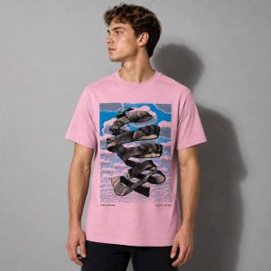 Tom Holland MC Escher Mobius Strip Pink 2026 Shirt 2