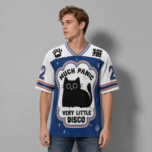 Much Panic Very Little Disco Cat Jersey 2