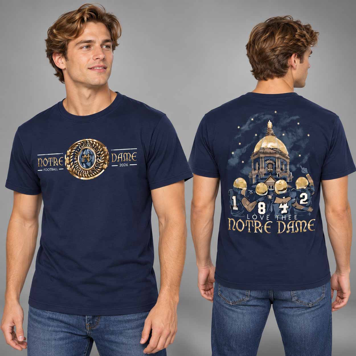 2026 Love The Notre Dame The Shirt 2026 Love The Notre Dame The Shirt