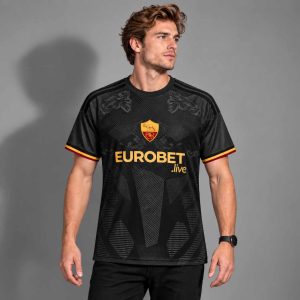 Roma Eurobet Third 2026 Soccer Jersey 1 Roma Eurobet Third 2026 Soccer Jersey 2