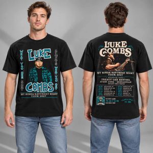 Luke Combs My Kinda Saturday Night Tour 2027 Version 1 Shirt 2