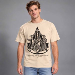 Will Ospreay Assassin’s Creed Black Flag Shirt 2