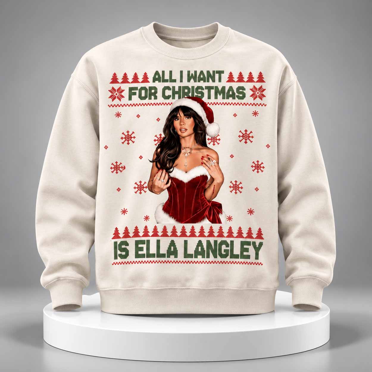 All I Want For Christmas Is Ella Langley Sweatshirt All I Want For Christmas Is Ella Langley Sweatshirt