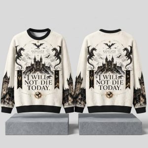 Basgiath War College I Will Not Die Today Dragon Christmas 2026 Ugly Sweater