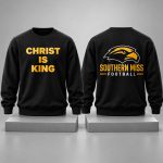 Christ Is King Southern Miss Football Shirt