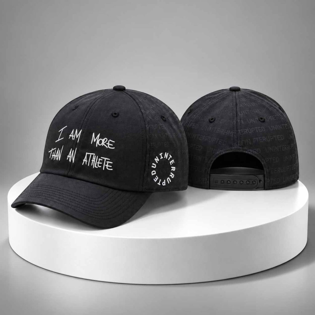 Connor McCaffery I Am More Than An Athlete Uninterrupted Hat 1 Connor McCaffery I Am More Than An Athlete Uninterrupted Hat 1