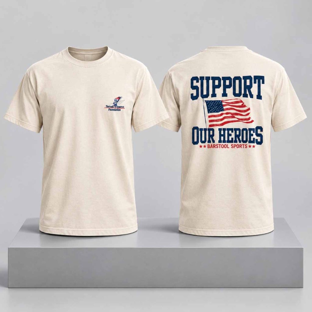 Dave Portnoy Support Our Heroes Barstool Sports Shirt 1