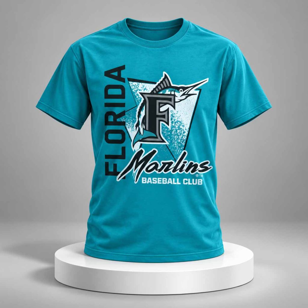 Florida Marlins Baseball Club Shirt 1