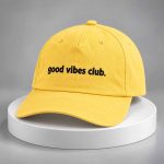 Good Vibes Club Yellow Hat