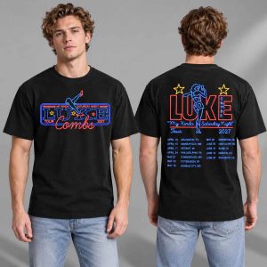 Luke Combs My Kinda Saturday Night Tour 2027 Version 2 Shirt 2