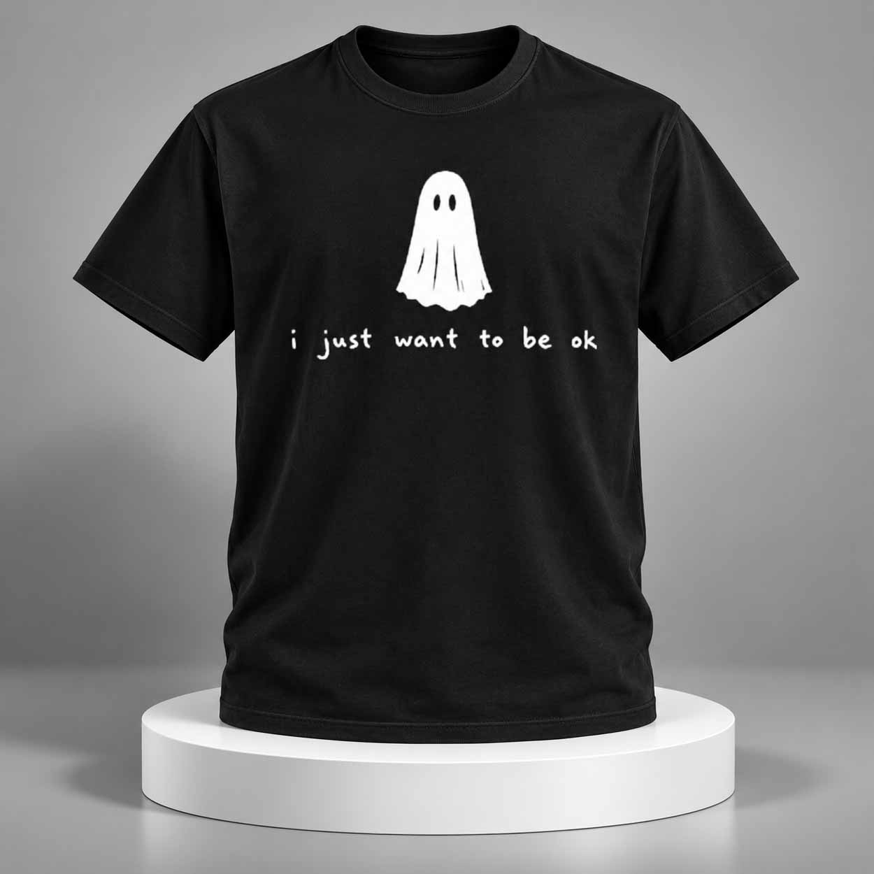 Ingrid Michaelson Be OK Ghost Shirt Ingrid Michaelson Be OK Ghost Shirt