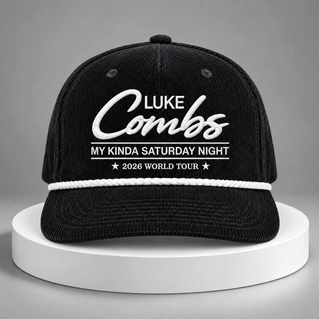Luke Combs My Kinda Saturday Night World Tour 2026 Hat 1