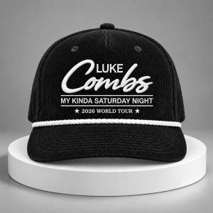 Luke Combs My Kinda Saturday Night World Tour 2026 Hat