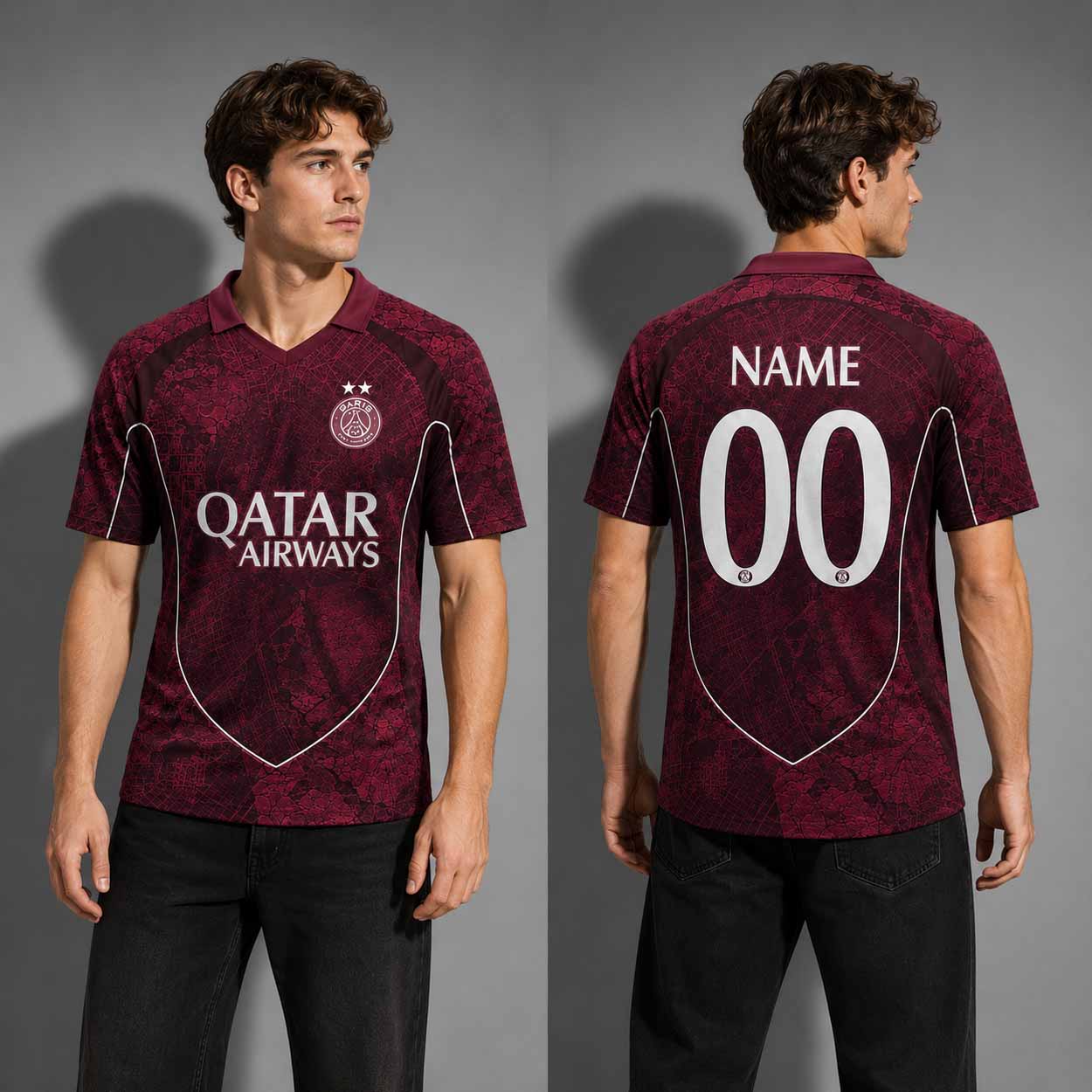 Saint Germain PSG × Air Jordan Concept Third Kit Jersey Shirt Saint Germain PSG × Air Jordan Concept Third Kit Jersey Shirt