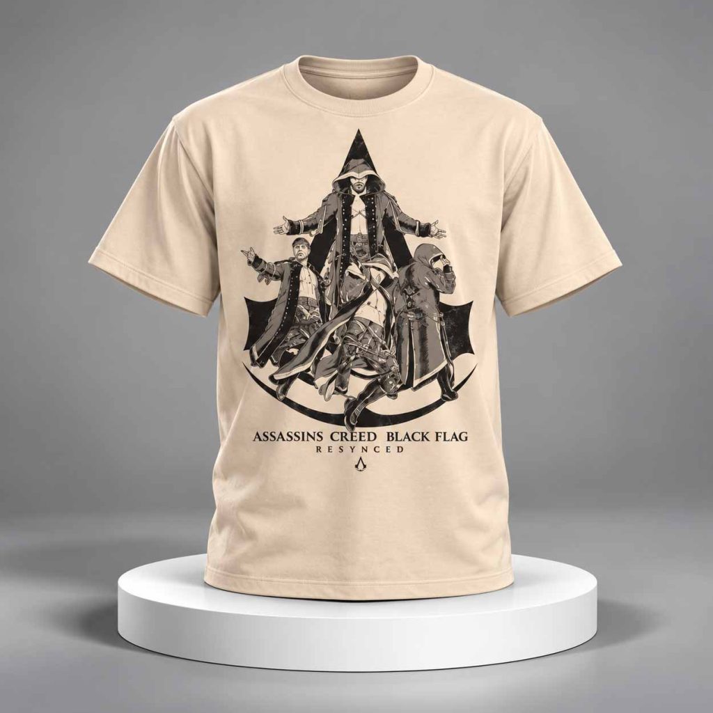 Will Ospreay Assassin’s Creed Black Flag Shirt 1
