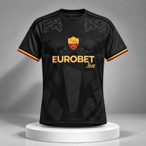 Roma Eurobet Third 2026 Soccer Jersey