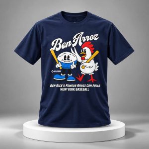 Ben Arroz Ben Rice’s Famous Arroz Con Pollo New York Baseball Shirt