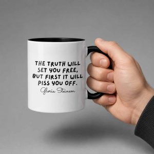 Gloria Steinem Quote Mug 3