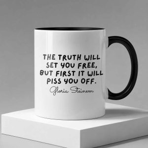 Gloria Steinem Quote Mug 2