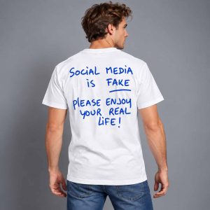 Social Media Is Fake Please Enjoy Your Real Life Shirt 2