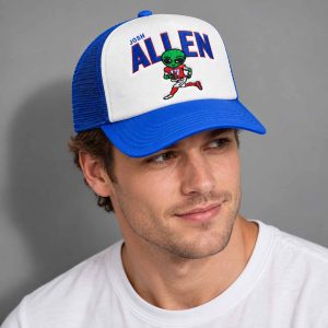 Josh Allen Alien Hat 1 Josh Allen Alien Hat 2