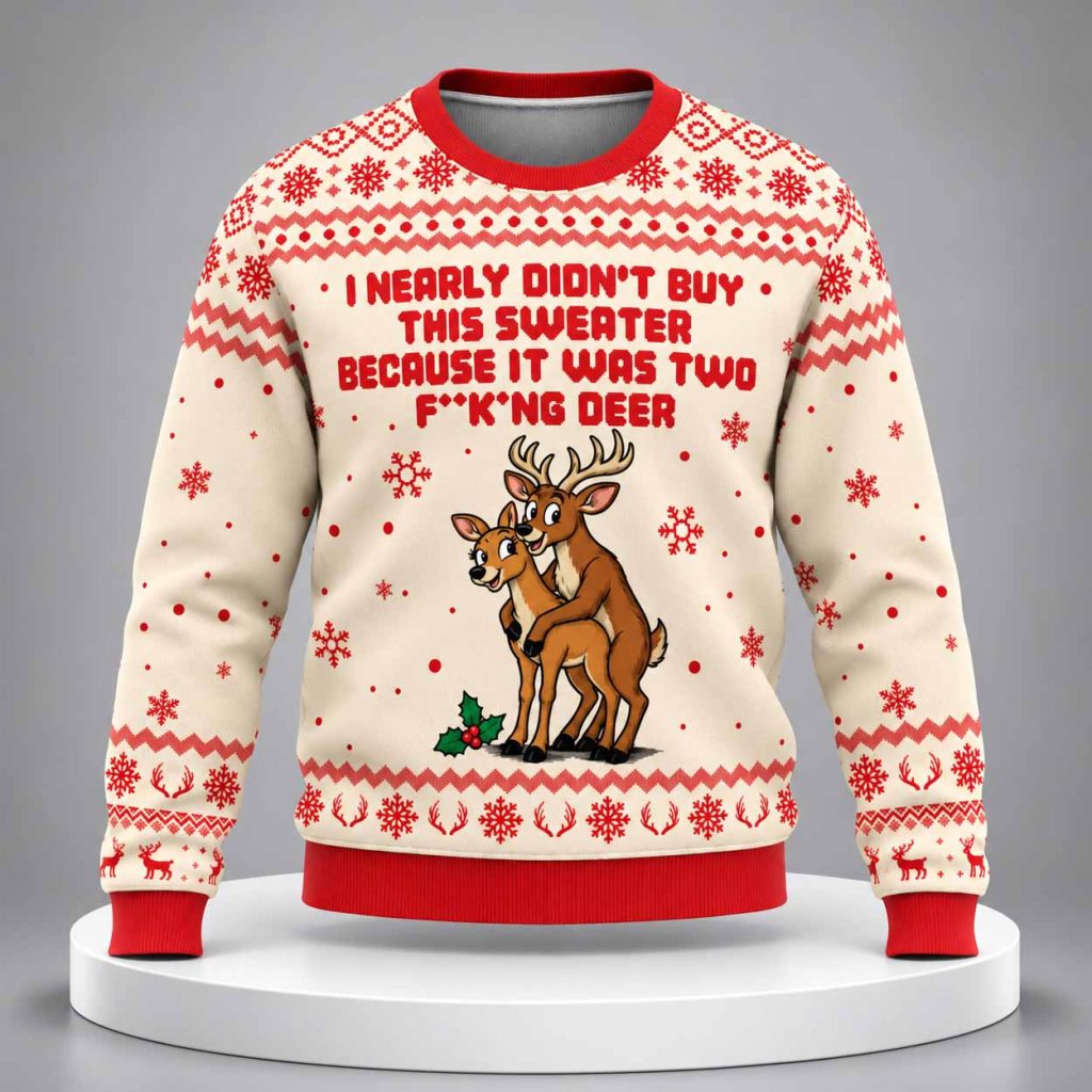 I Nearly Didn’t Buy This Ugly Christmas Sweater 1