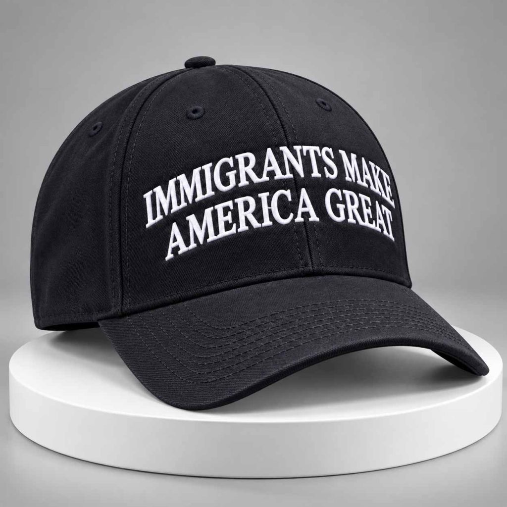 Immigrants Make America Great Hat 1