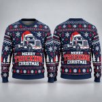 Merry Trucking 2026 Christmas Ugly Sweater