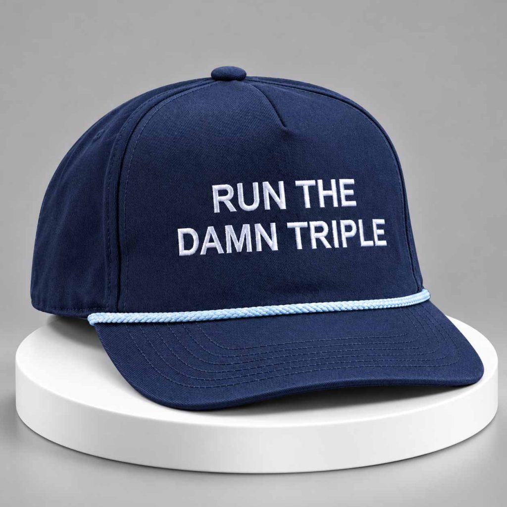 Run The Damn Triple Hat 1
