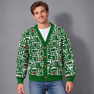 Room 237 Christmas Ugly Cardigan Sweater 1 Room 237 Christmas Ugly Cardigan Sweater 2