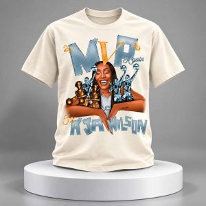 A’ja Wilson 5x MVP 2026 Shirt
